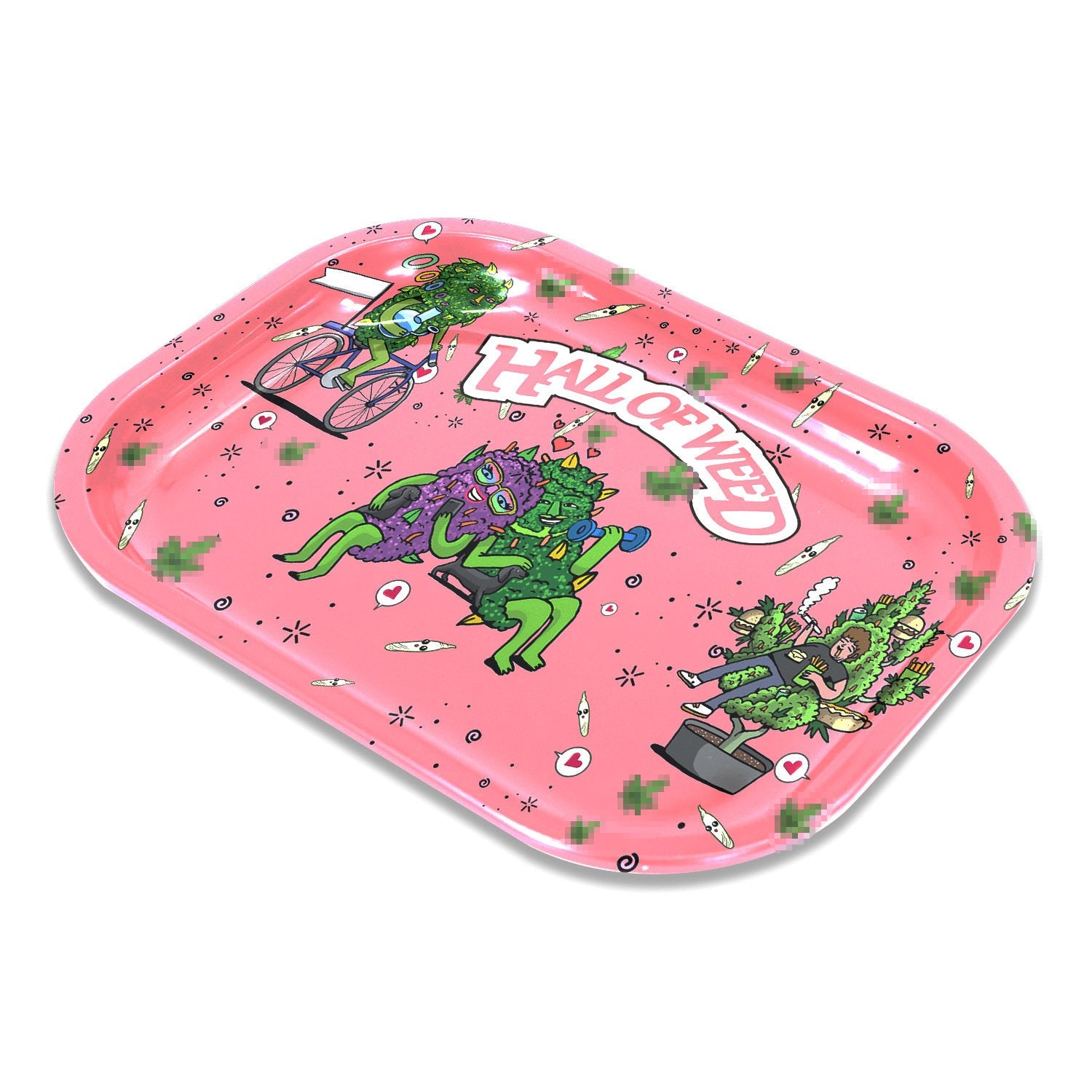Metal Cigarette Panel Weed Rolling Tray