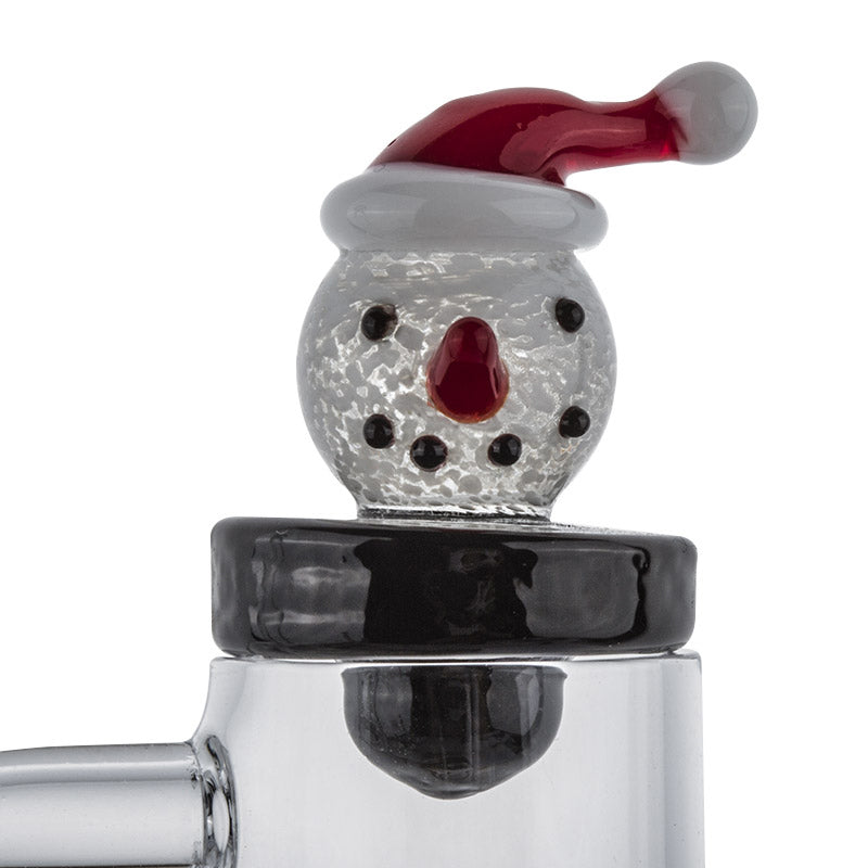 Snowman Christmas Themed Carb Cap