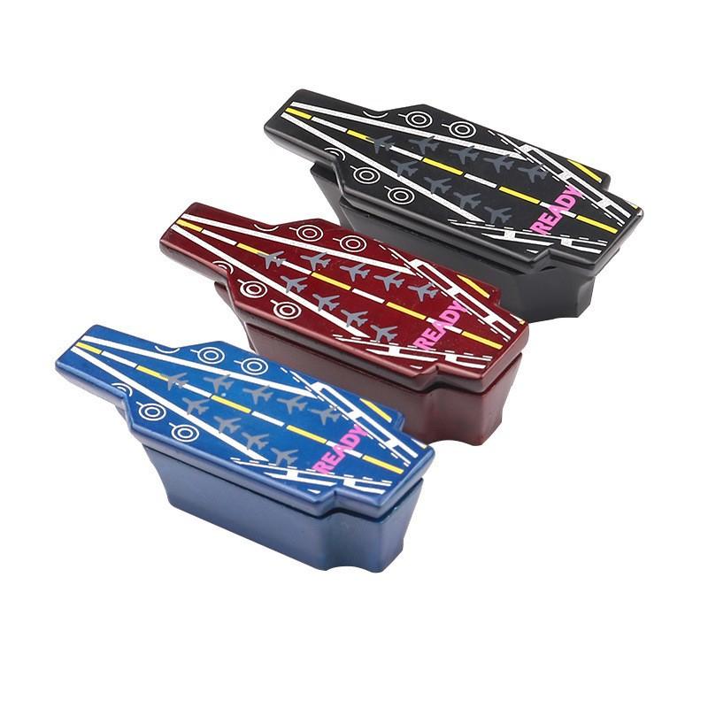 Aircraft Carrier Metal Weed Bowl Random Color