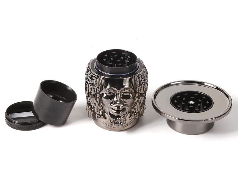 76mm 3 Layer Bob Marley Herb Grinder