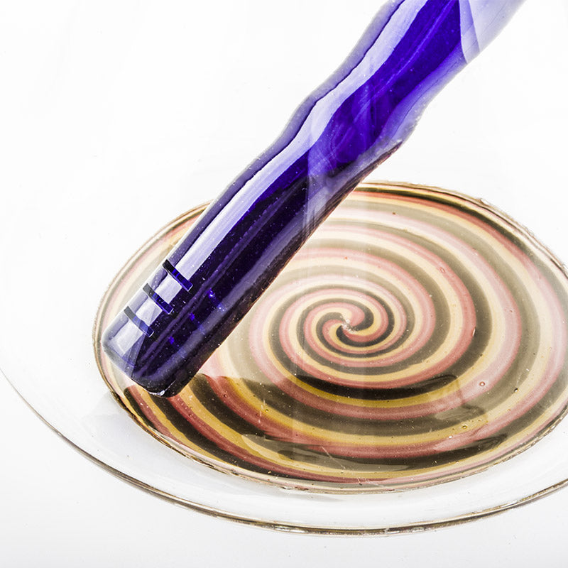 5.5 18mm To 14mm Acrylic Diffuser Downstem (Blue)