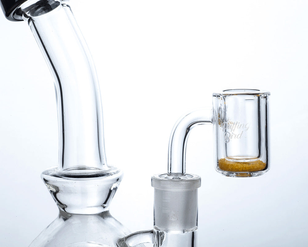 Thermochromic Banger Yellow Glass - By Puffing Bird