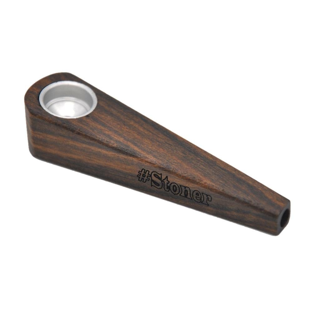 Briar Wooden Portable Pipe ( Random Color )