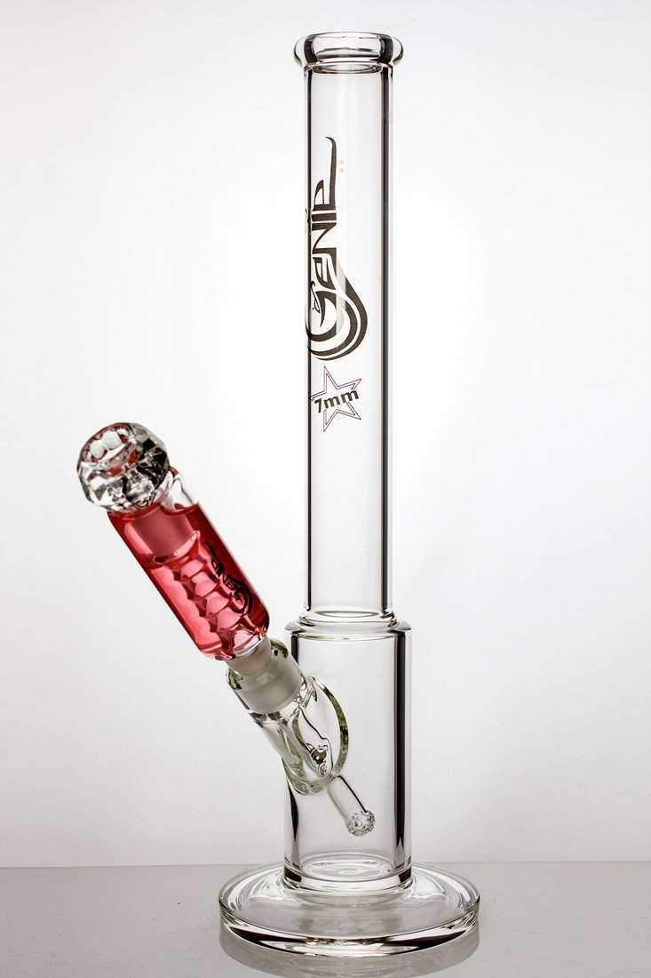 17 GENIE thick glass bong with liquid cooling freezer