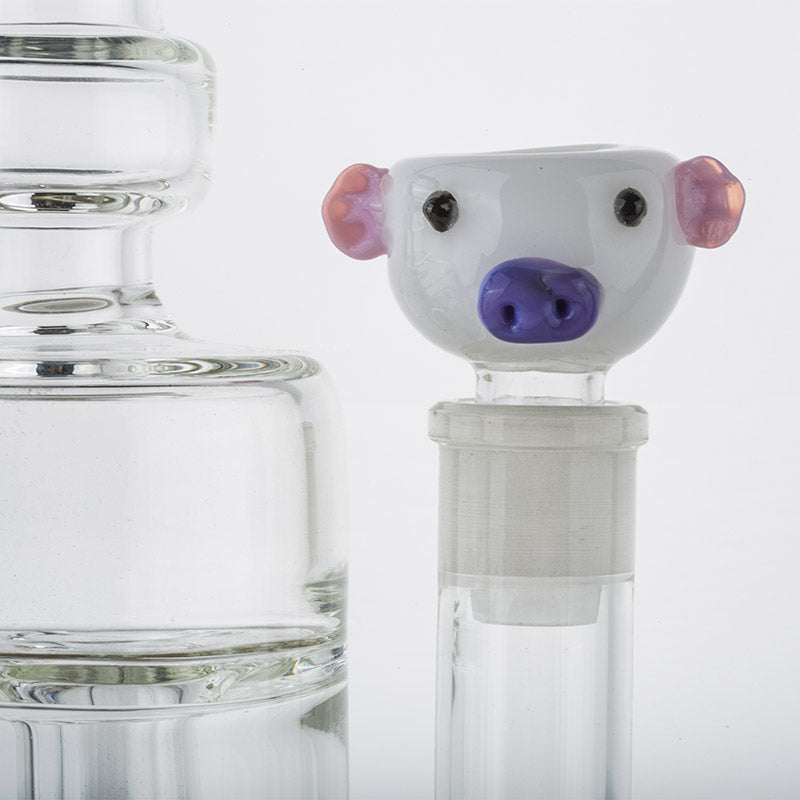18mm Male Funny Pig Bong Bowl