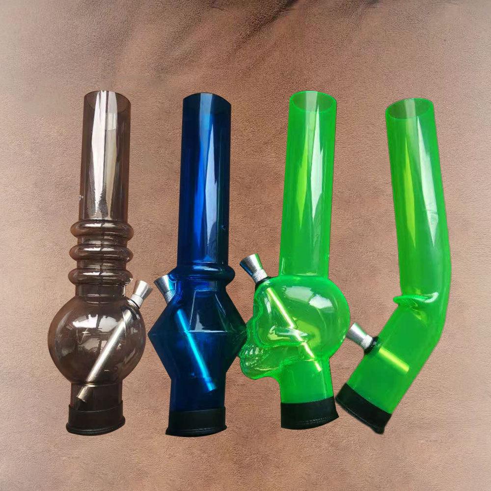 Skull Fabric Gas Mask Bong Shades w/ Bent Water Pipe