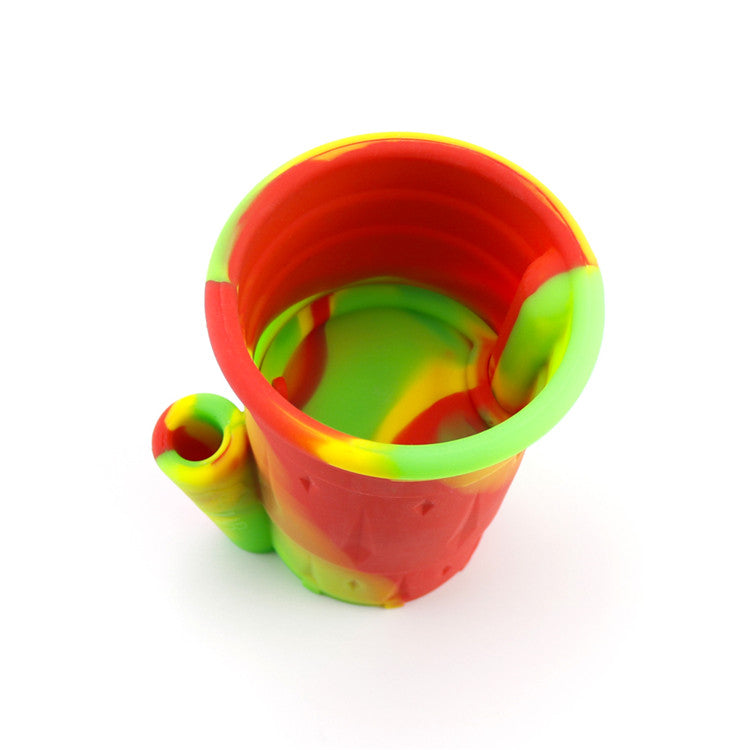 5 Mini Silicone Cup Bong