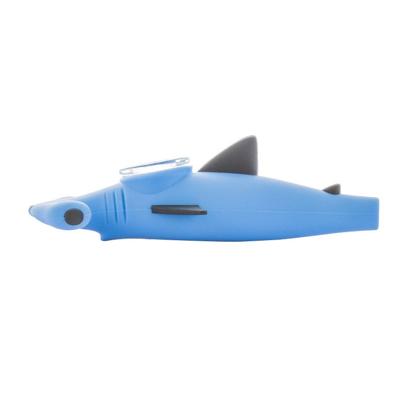 Shark Silicone Hand Pipe (Random Color)
