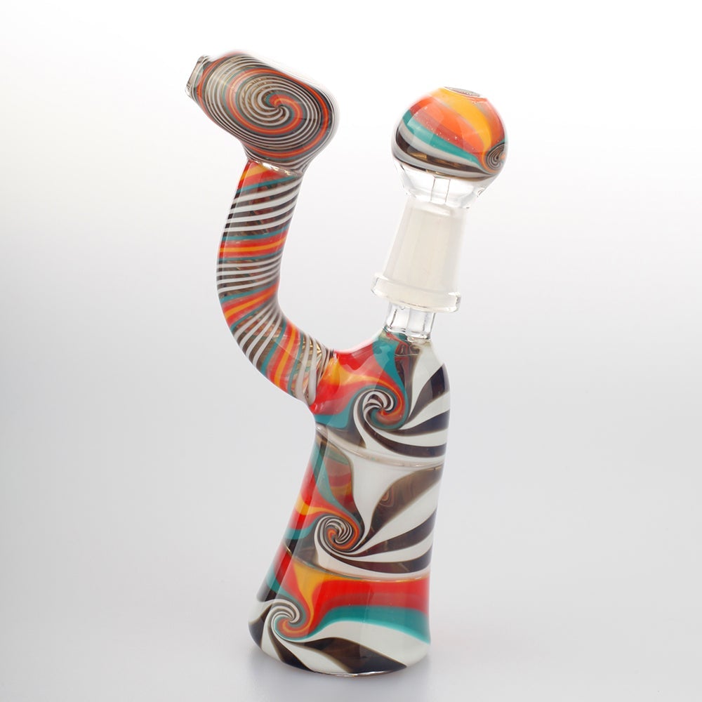 5 Heady Swirl Patent Mini Dab Rig