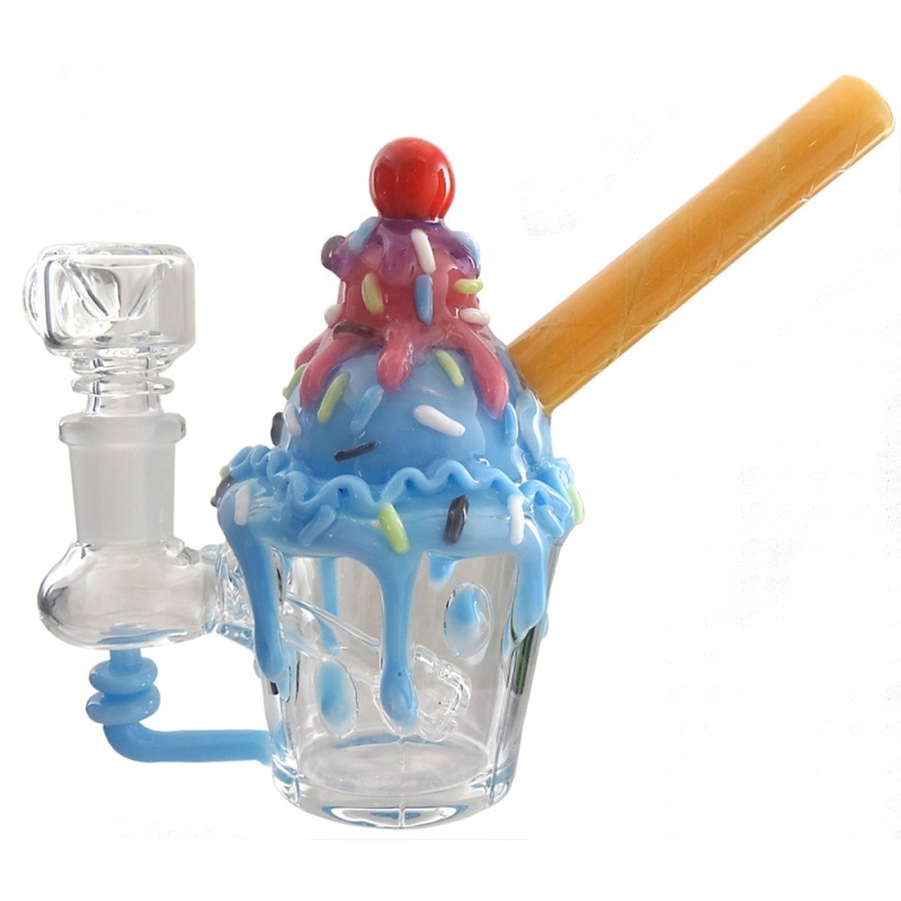 Empire Glassworks - Nano Rig - Bubblemgum Sundae (Base+Bowl)