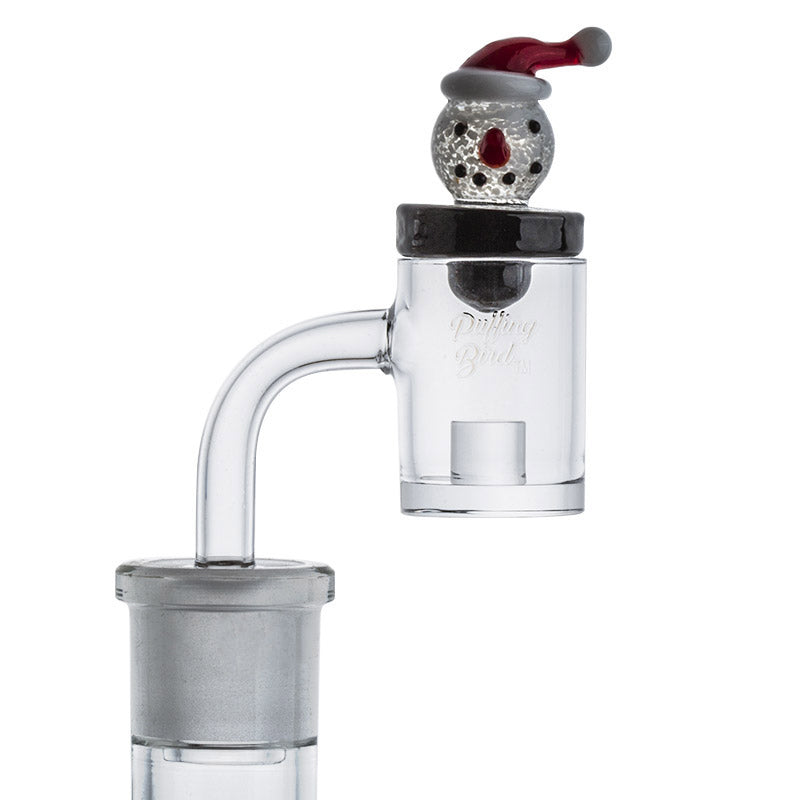 Snowman Christmas Themed Carb Cap