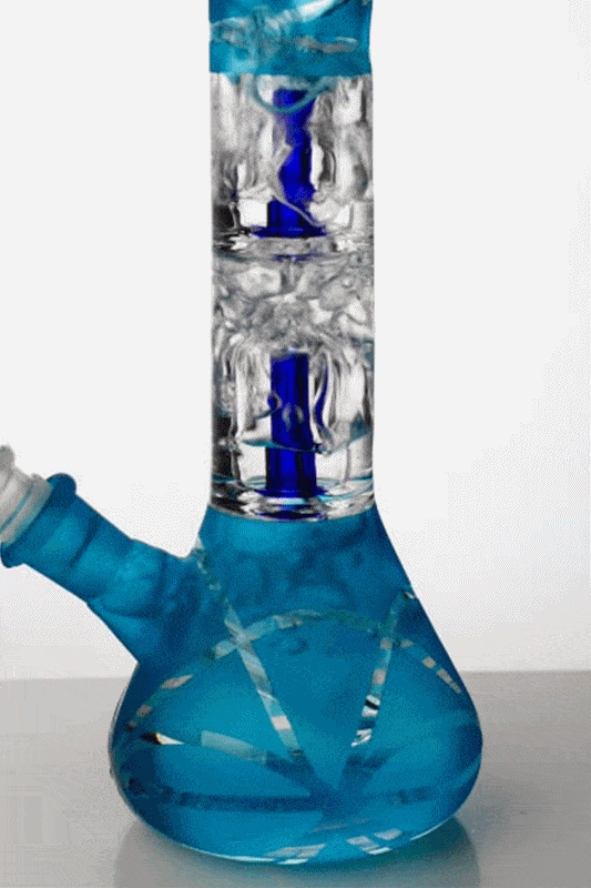 12 infyniti double shower head beaker Bong