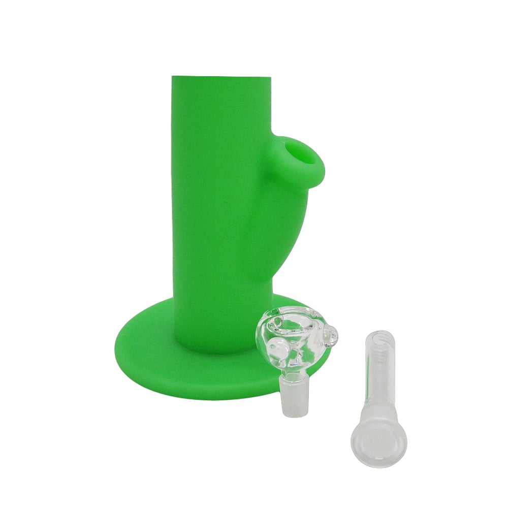 Straight Tube Silicone Bong