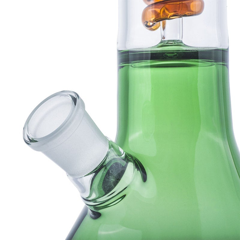 11 Spiral Perc Glass Beaker Bong