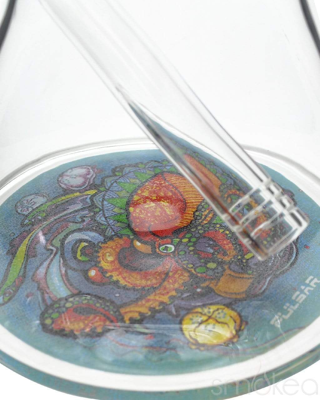 Pulsar 10 Psychedelic Octopus Beaker Bong