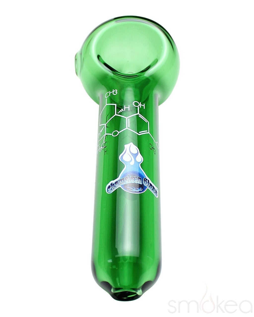 Chameleon Glass Molecule Hand Pipe