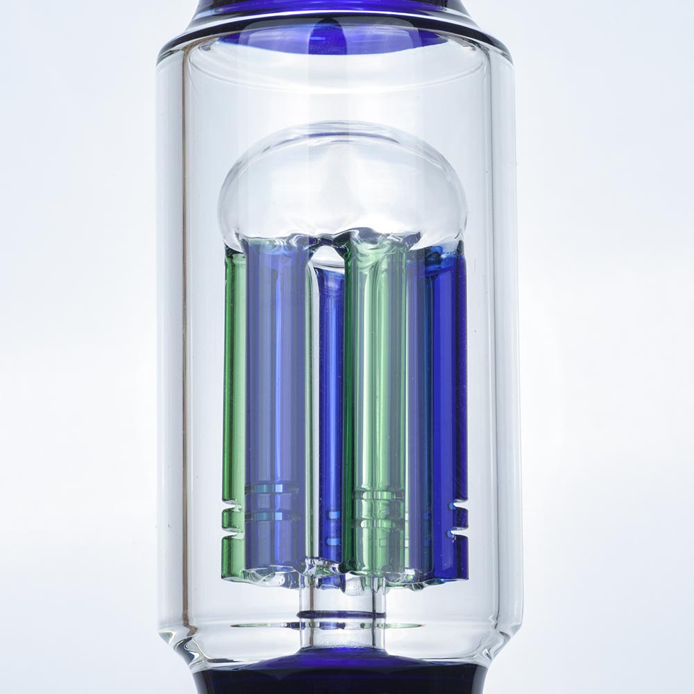 12 Tree Perc Glass Bong