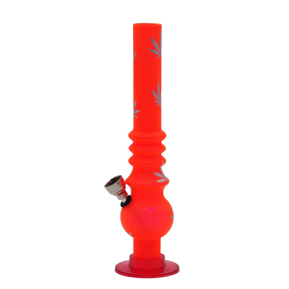 8 Marijuana/Weed Print Acrylic Bong(Random Color)