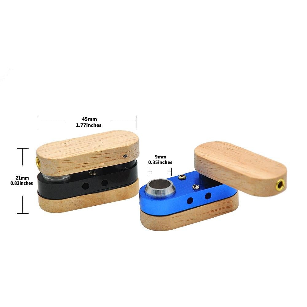 Wooden Two Layer Portable Pipe