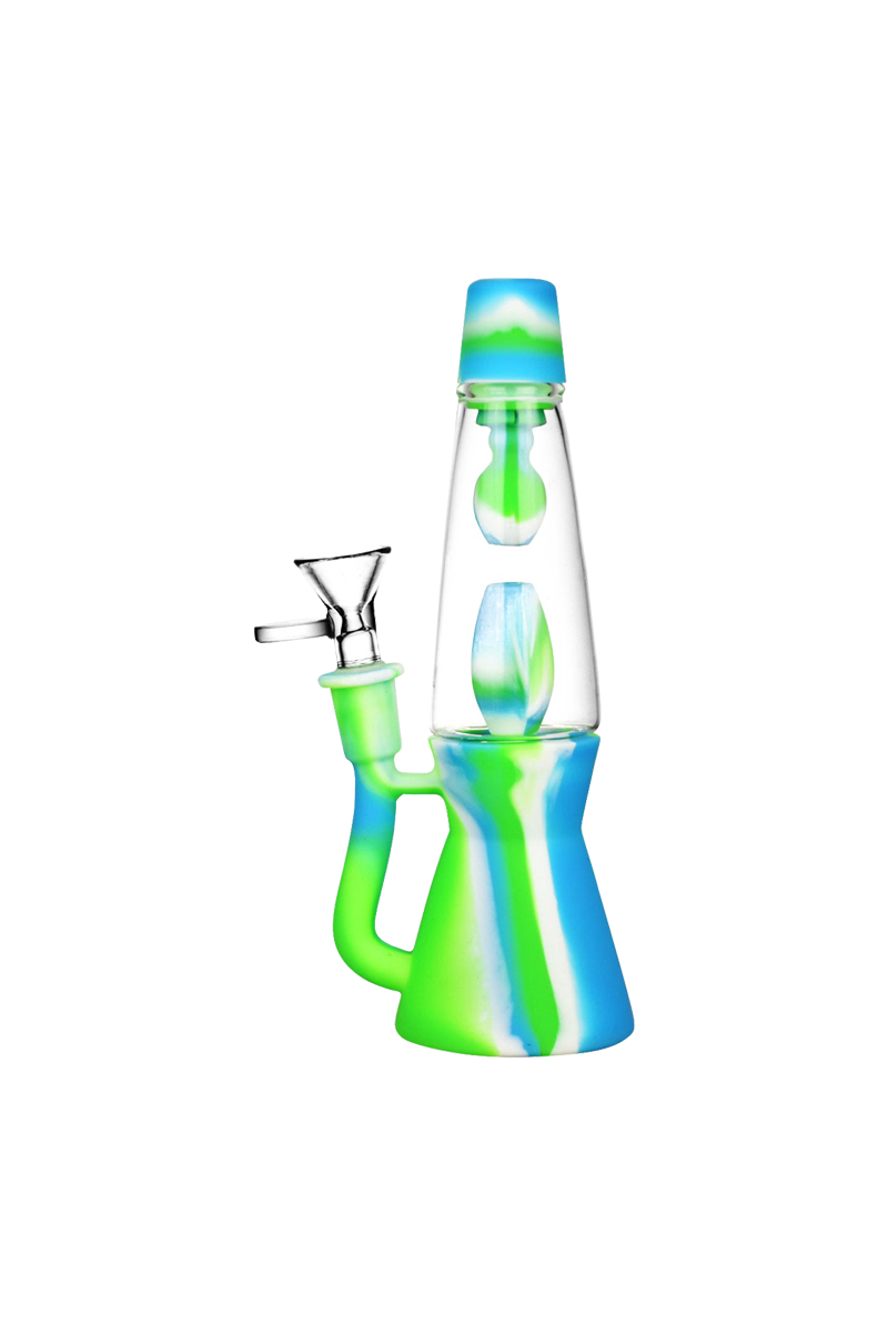 Lava Lamp Silicone Water Pipe