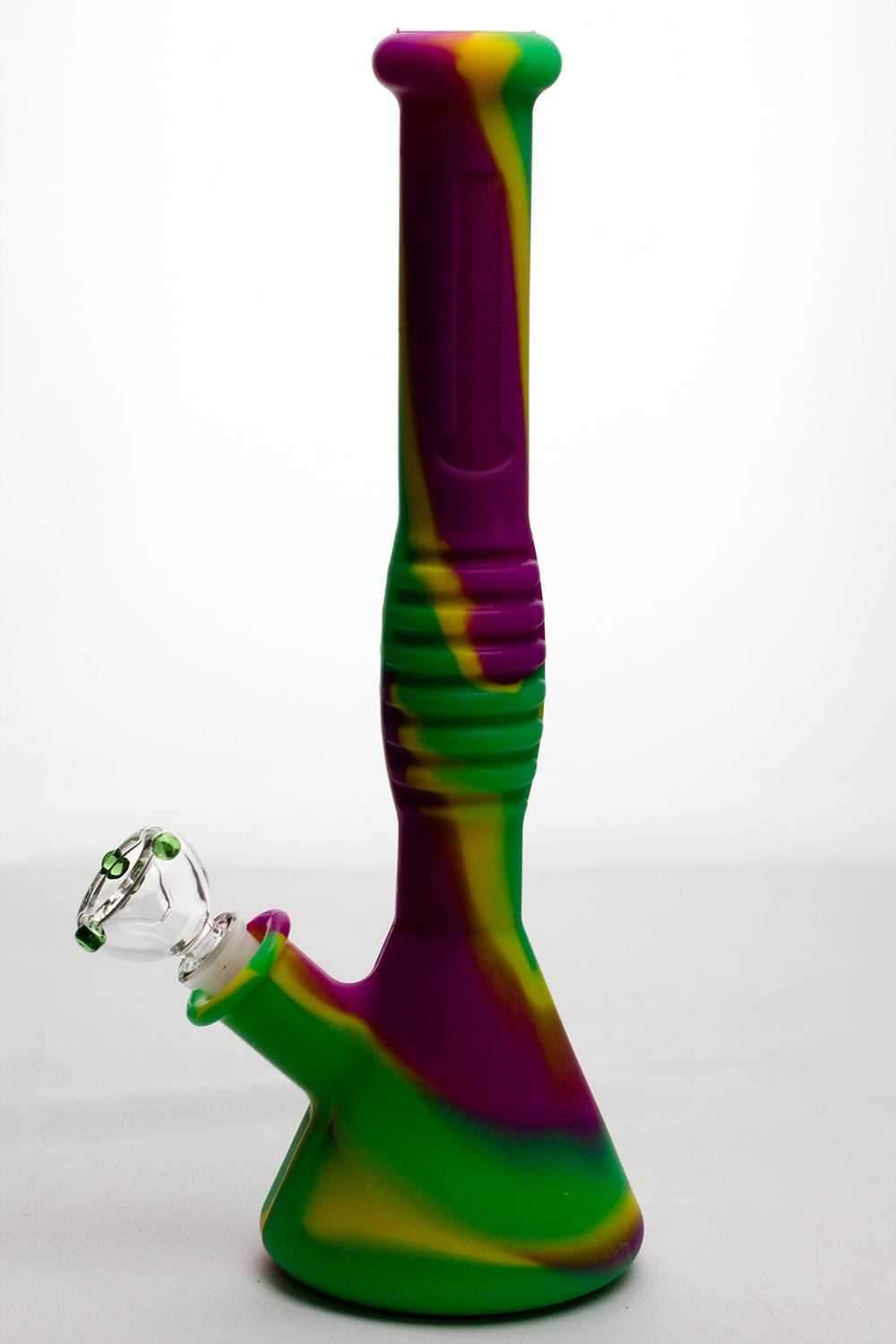 12 Skinny Tube Silicone Bong