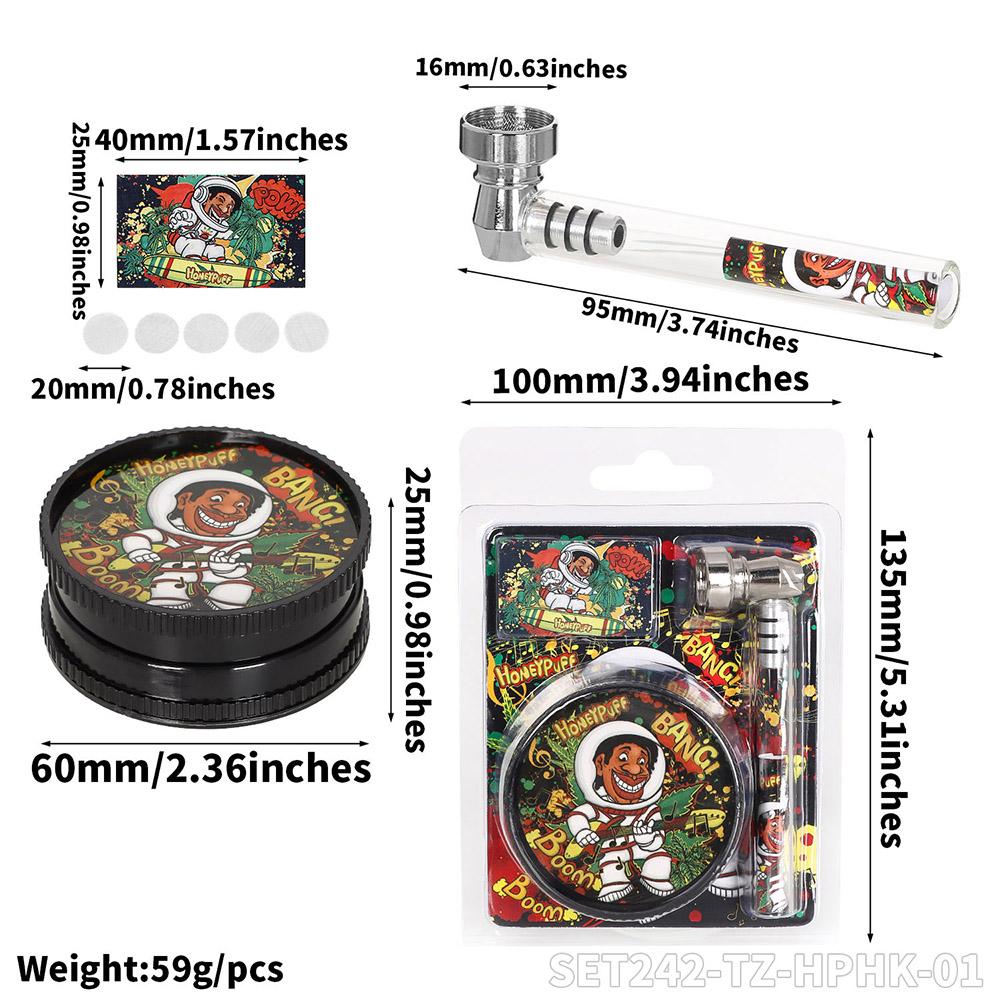 Honey Puff Card-Style Smoking Pipe Set