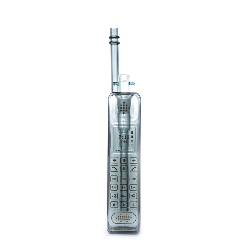 80s Cell Phone Retro Glass Bong (Random Color)