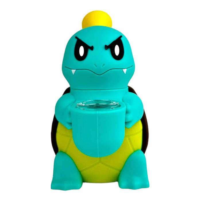 4.33 God Turtle Silicone Water Pipe