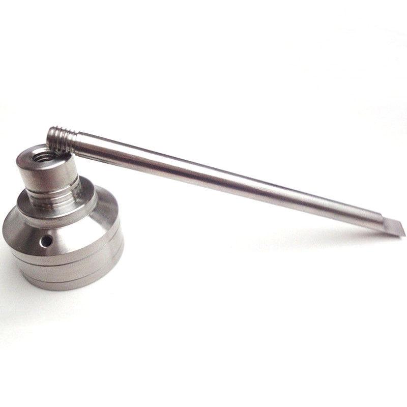 Domeless Titanium Nail/Banger W/Dabber Carb Cap&Silicone Jar Bundle