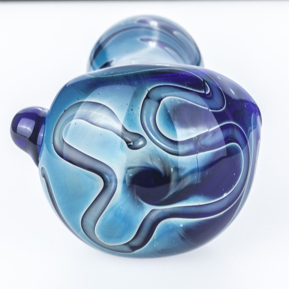 Heady Pattern Glass Hand Pipe