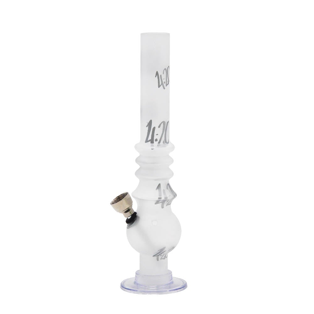 8 Acrylic Bong 420 Pattern(Random Color)