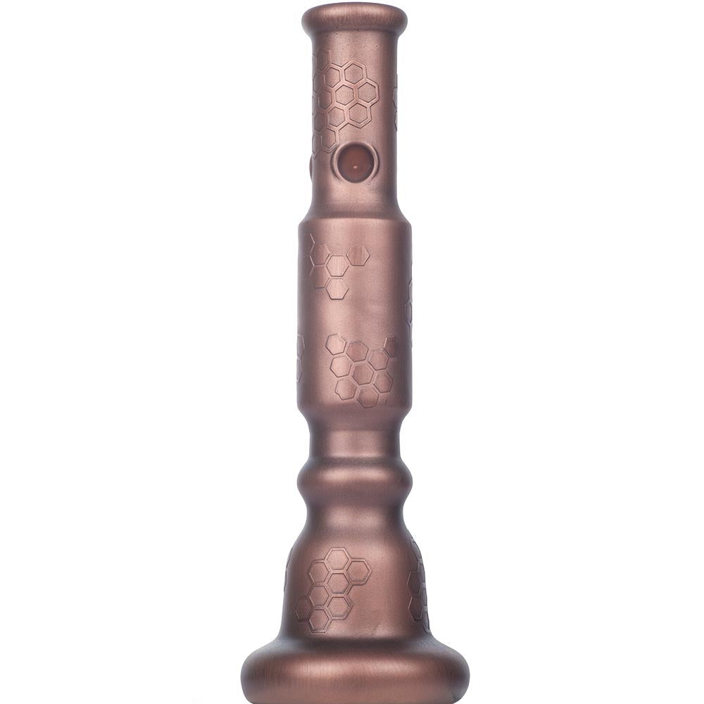 12 Bee Hive Beaker Glass Bong
