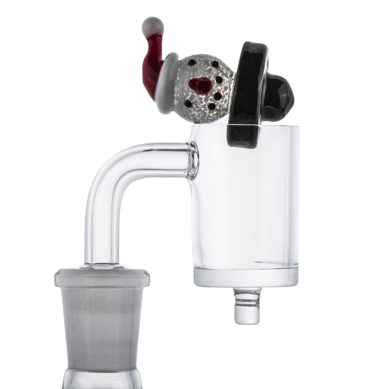 Snowman Christmas Themed Carb Cap