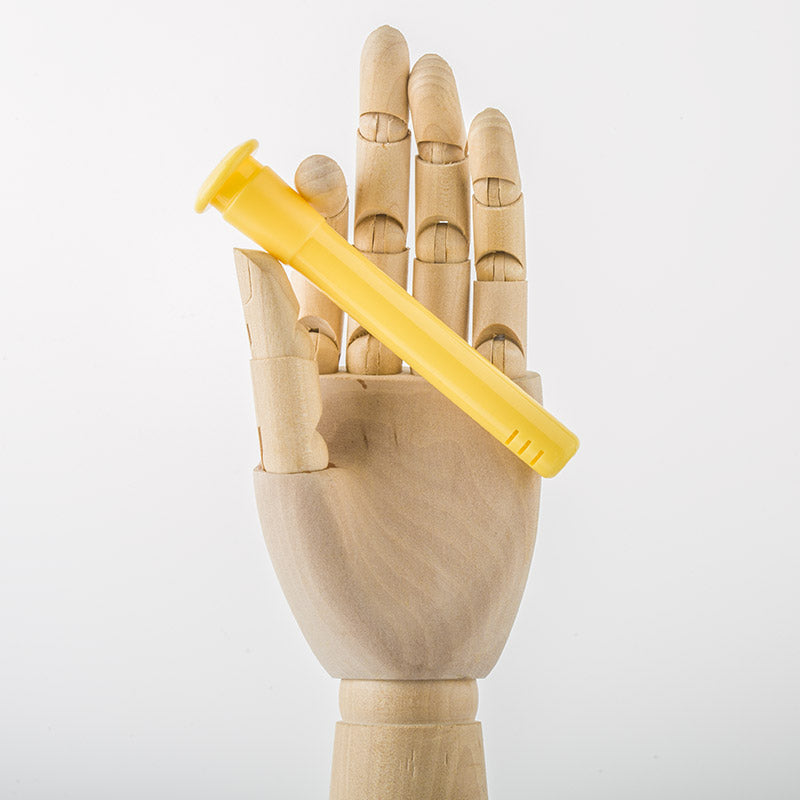 4.7 18mm To 14mm Acrylic Diffuser Downstem (Yellow)