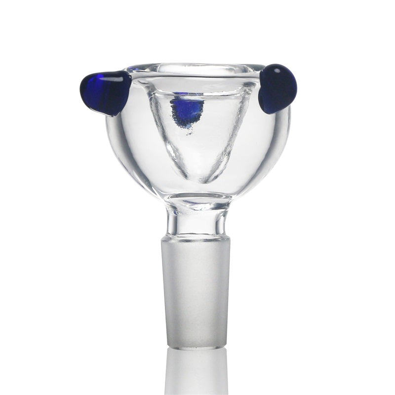14mm/18mm Male Clear Glass Bong Bowl