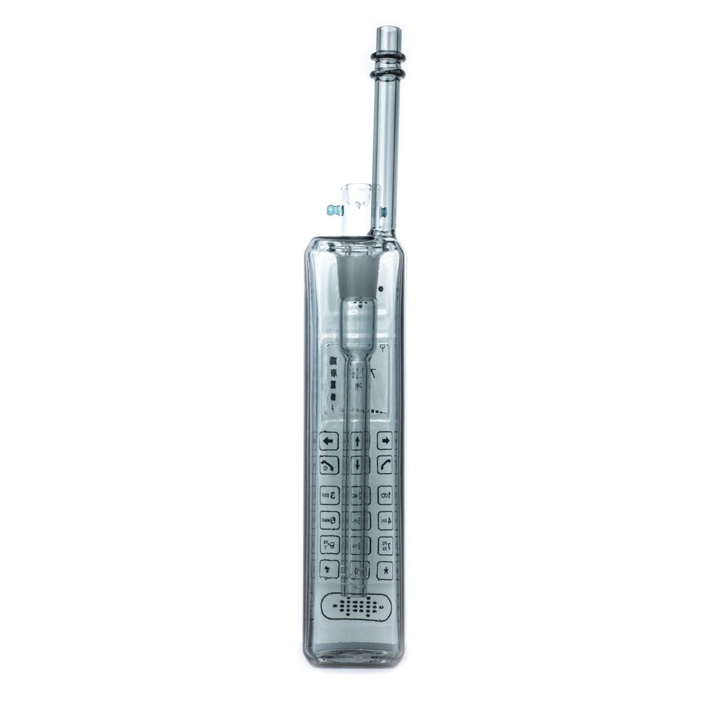80s Cell Phone Retro Glass Bong (Random Color)