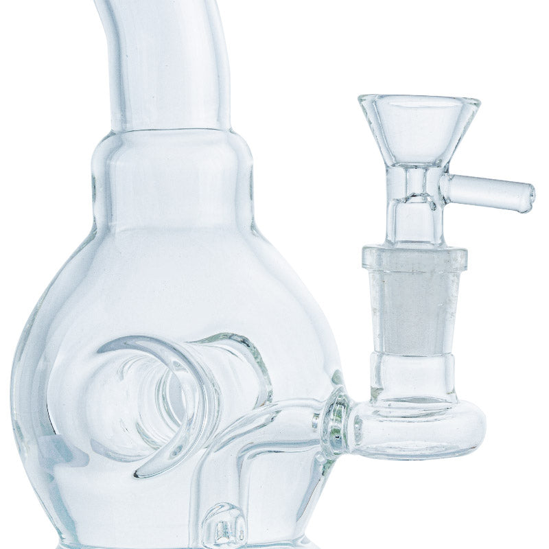 7 Clear Glass Mini Bong