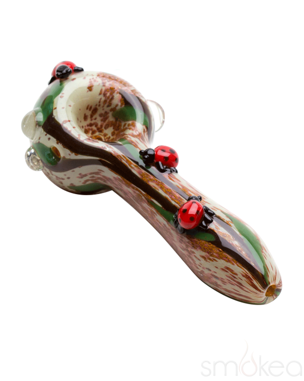 Empire Glassworks Small Ladybug Spoon Pipe