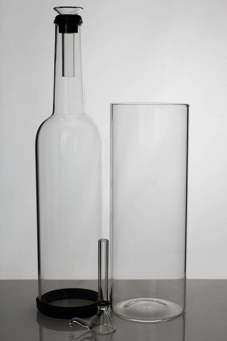 12 Gravity Glass Water Bong