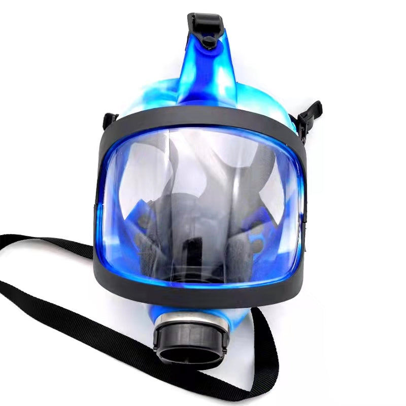Full Face Silicone Gas Mask Bong w/ Water Pipe Bong