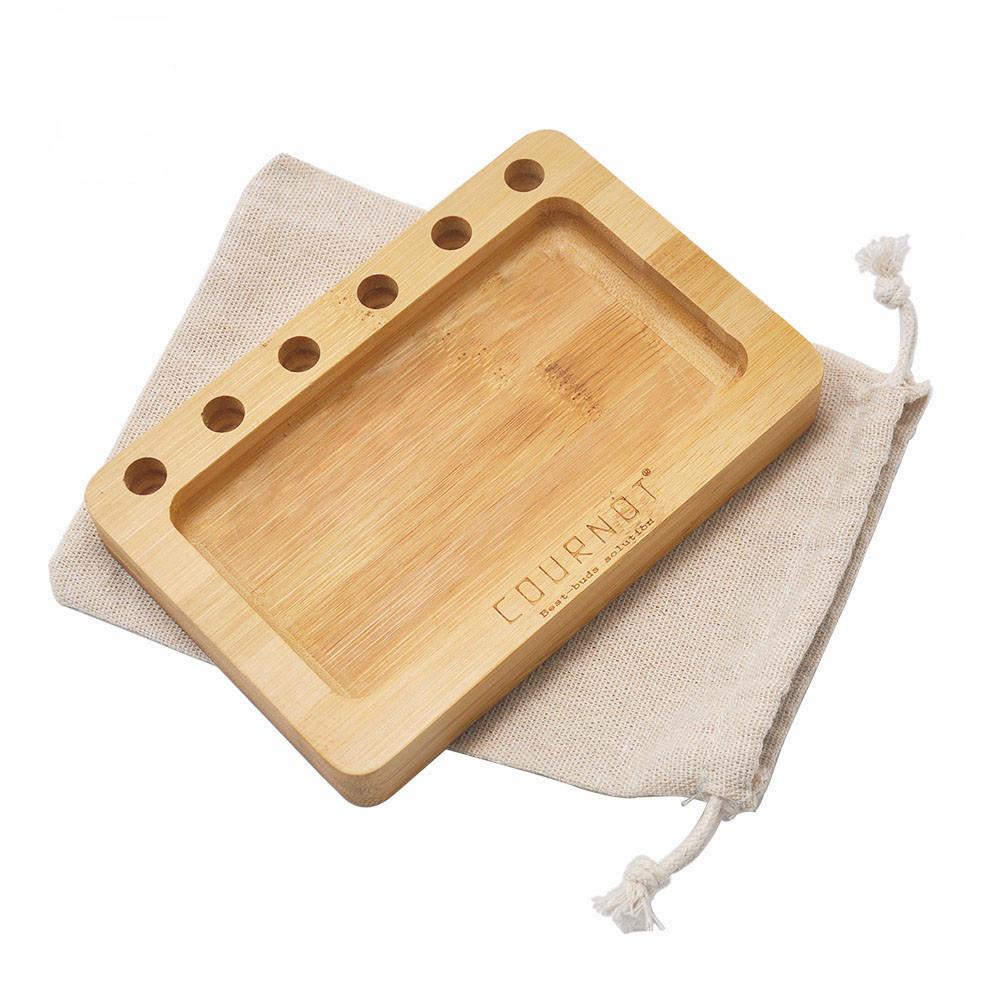 Small Bamboo Smoking Rolling Tray