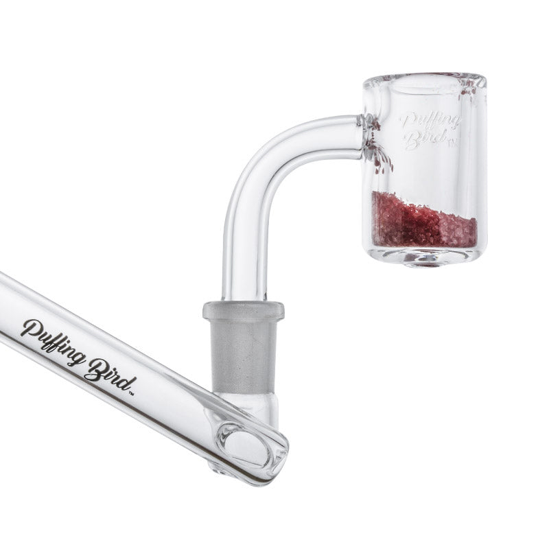 Thermochromic Banger Red Glass - By Puffing Bird