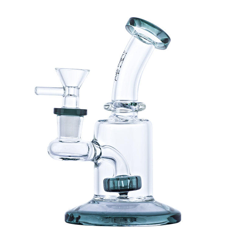 Mini Showerhead Perc Glass Dab Rig Enail Bundle