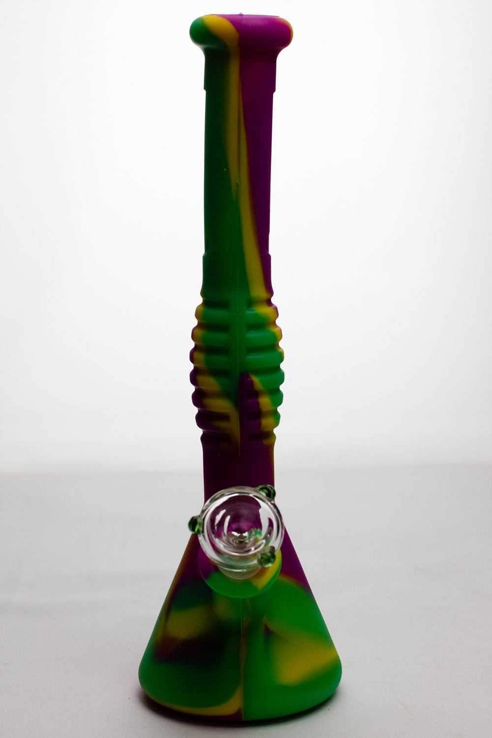 12 Skinny Tube Silicone Bong