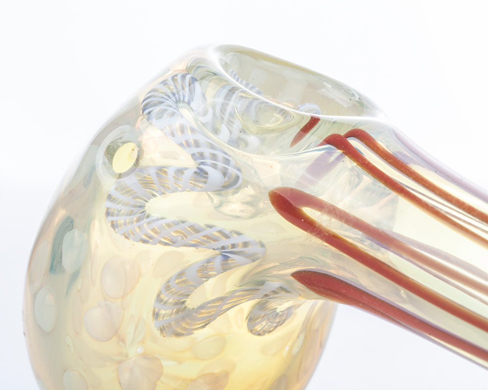 Fumed Glass Milli Hammer Bubbler