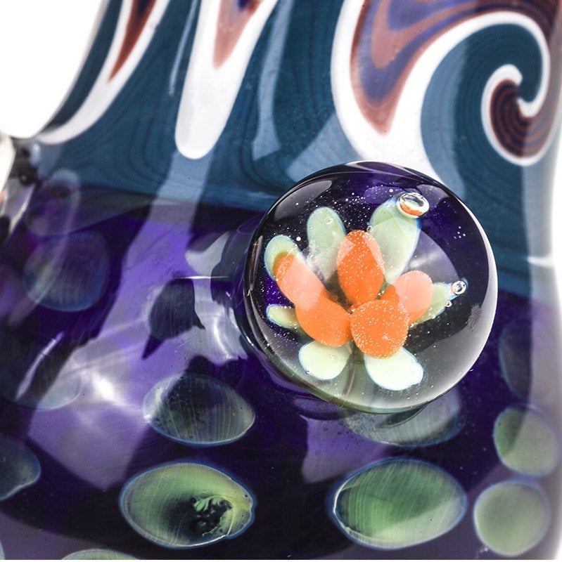 Swirl Glass Hammer Bubbler