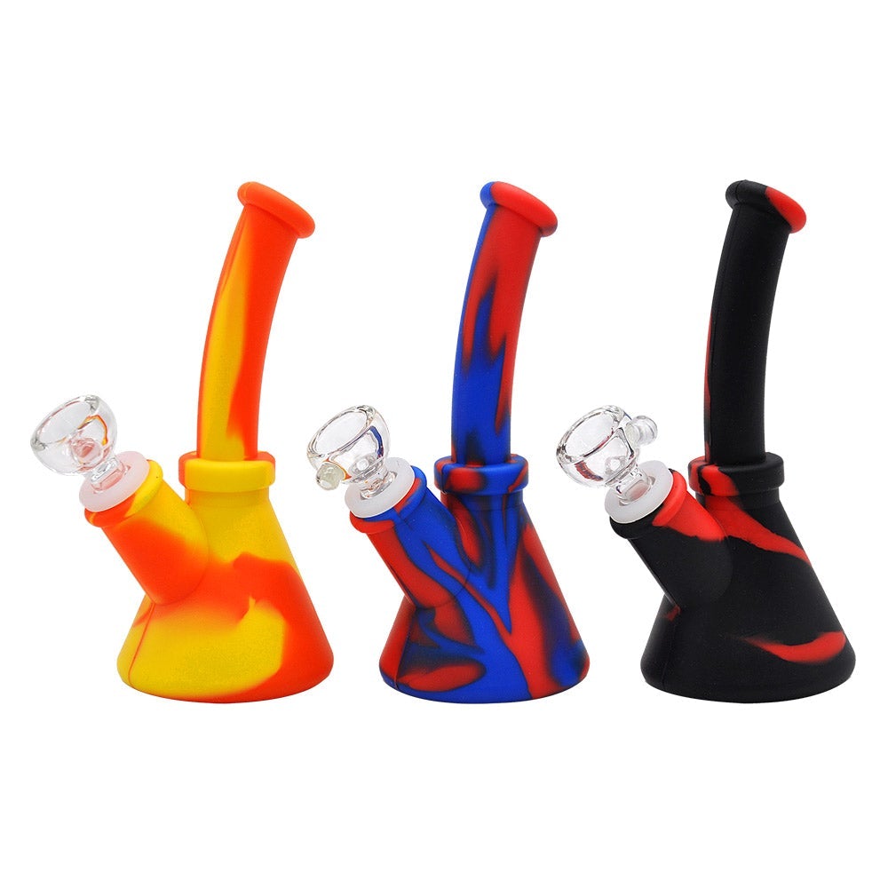 Mini Silicone Beaker Bong
