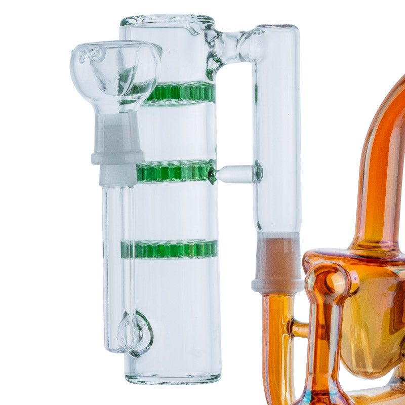 14mm 3 Layer Honeycomb Perc Ash Catcher