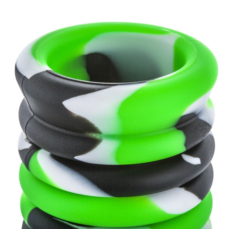 21 Silicone Collapsible Beaker Bong (Random Color)