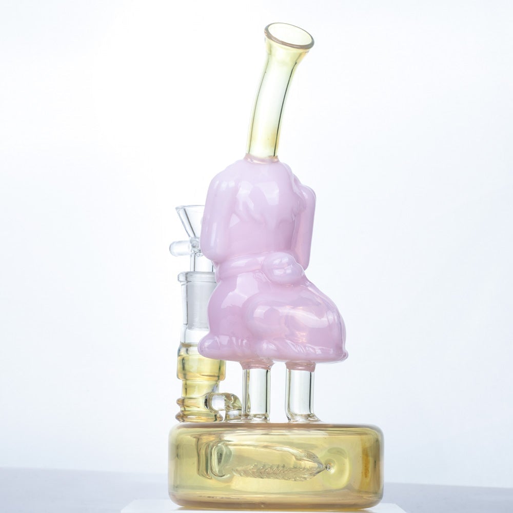 8 Doggie Theme Glass Bong